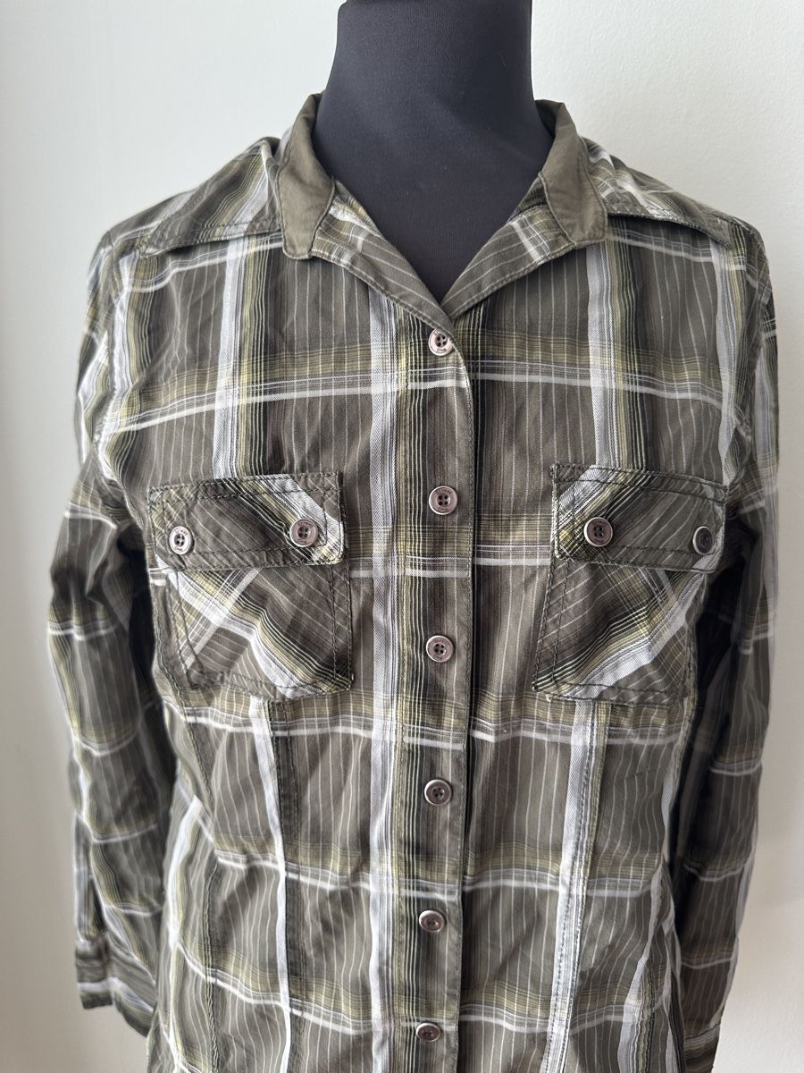 Blusen: Street One Karobluse Langarm Khaki – Neu (gemäss Beschreibung) aus Wohlen AG von jes_9c79 2