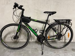 MERIDA Crossway Woodland Matt Schwarz 52cm