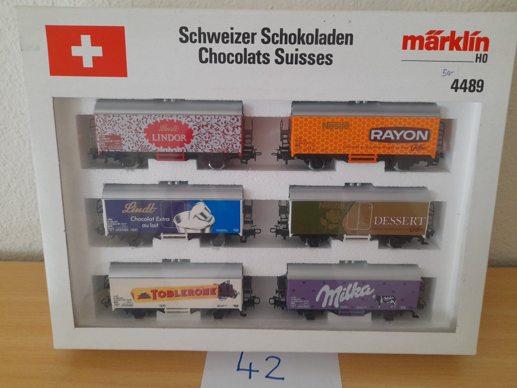 Märklin Modelleisenbahnen: Coffret des Chocolatiers Suisses – Neu und originalverpackt aus Auvernier von gandalf08