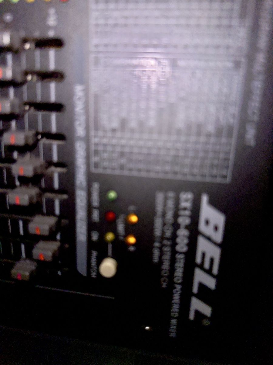 Platines de mixage: Stereo Powered Mixer - Top mit effects fx – Défectueux à Wabern par Sunlight777 3