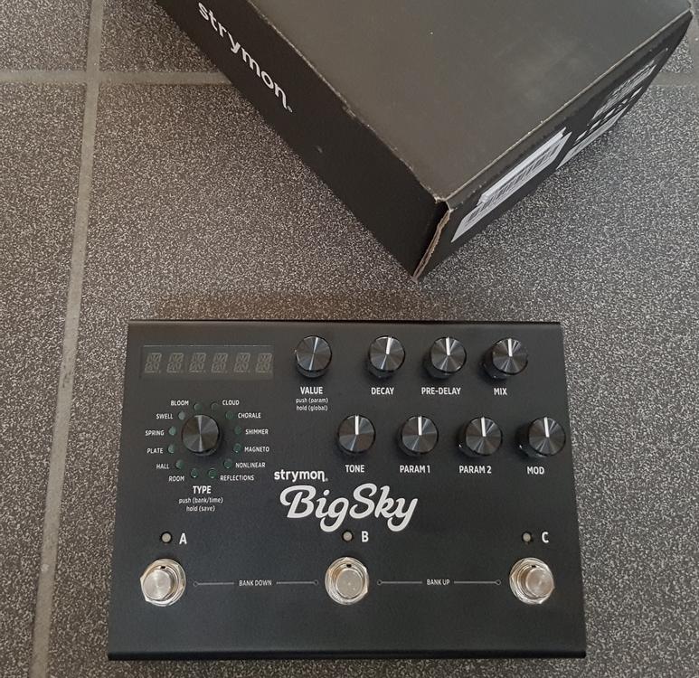 Strymon Big Sky Limited Midnight Edition Reverb Pedal Kaufen Auf Ricardo