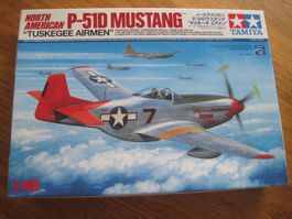 Nord American P 51 D Mustang Tuskegee Airmen 1/48 Tamiya NEU