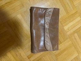 Pécari Élégant Clutch en Cuir Véritable - Tendance 2024!