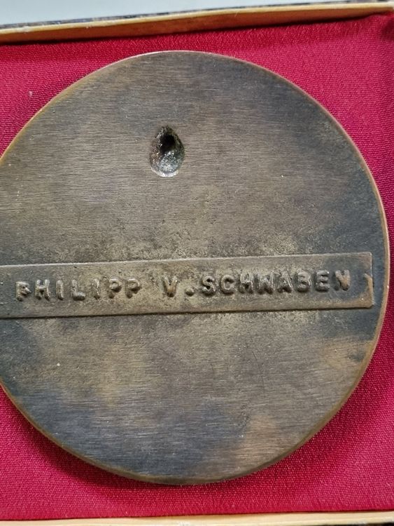 Alte Broncemedaille 3
