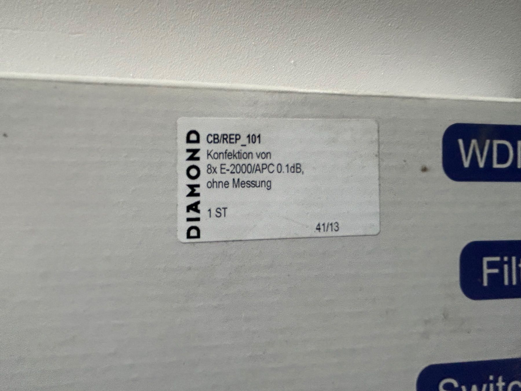 Kabel: Glasfaser Switch 1x8 MEMS OPTICAL Switch – Gebraucht aus Schupfart von philippb06 8