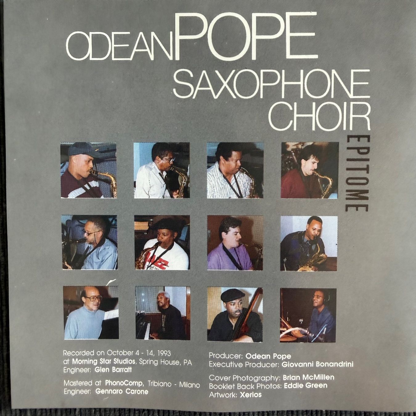 CD: Odean Pope Saxophone Choir - Epitome (CD) Soul Note – Usato da Zug venduto da Mirare9 1