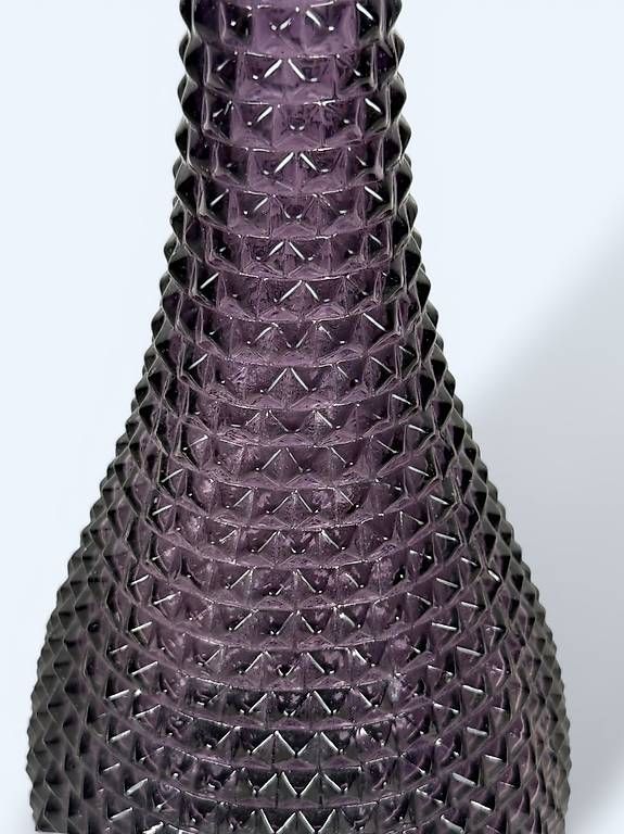 Vasi & Recipienti: Vintage Glasvase violett Diamantmuster – Usato da Böckten venduto da SELL-4U 1