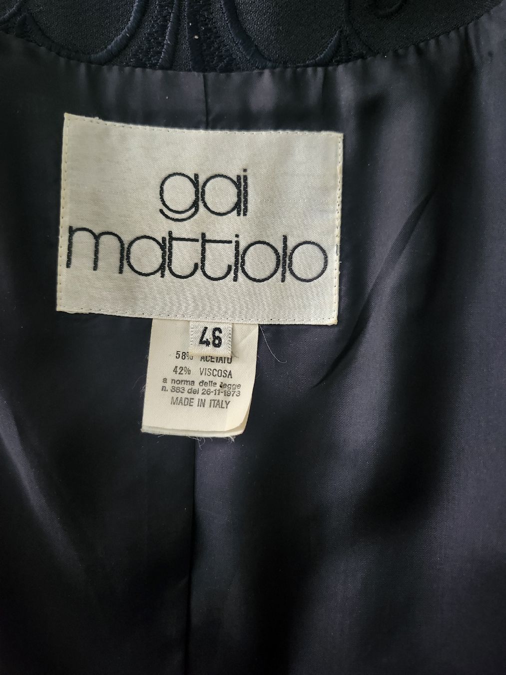 Giacche: Giacca GAI MATTIOLO – Usato da Morbio Inferiore venduto da vin_fdj2 6