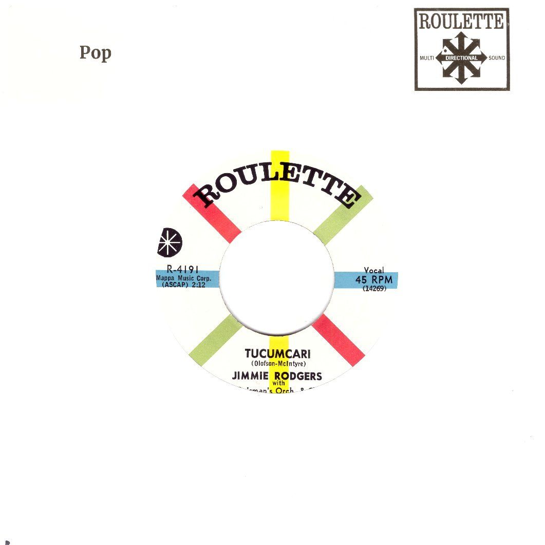 Dischi in vinile: JIMMIE RODGERS – Usato da Bassersdorf venduto da house-of-vinyl