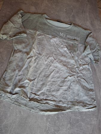 T-shirt Made in Italy taille M 50% coton 50% lin