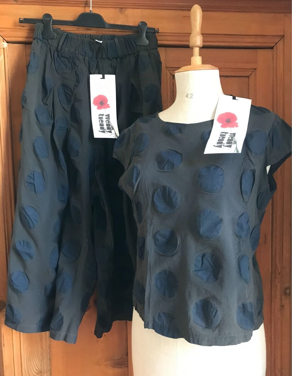 Lotti di vestiti: Set Oberteil & Palazzo-Hose – Nuovo (secondo la descrizione) da Quinto venduto da Arpe11 6