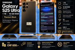 Samsung Galaxy S25 Ultra 1TB – Très bon état