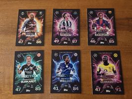 6 Match Attax Karten