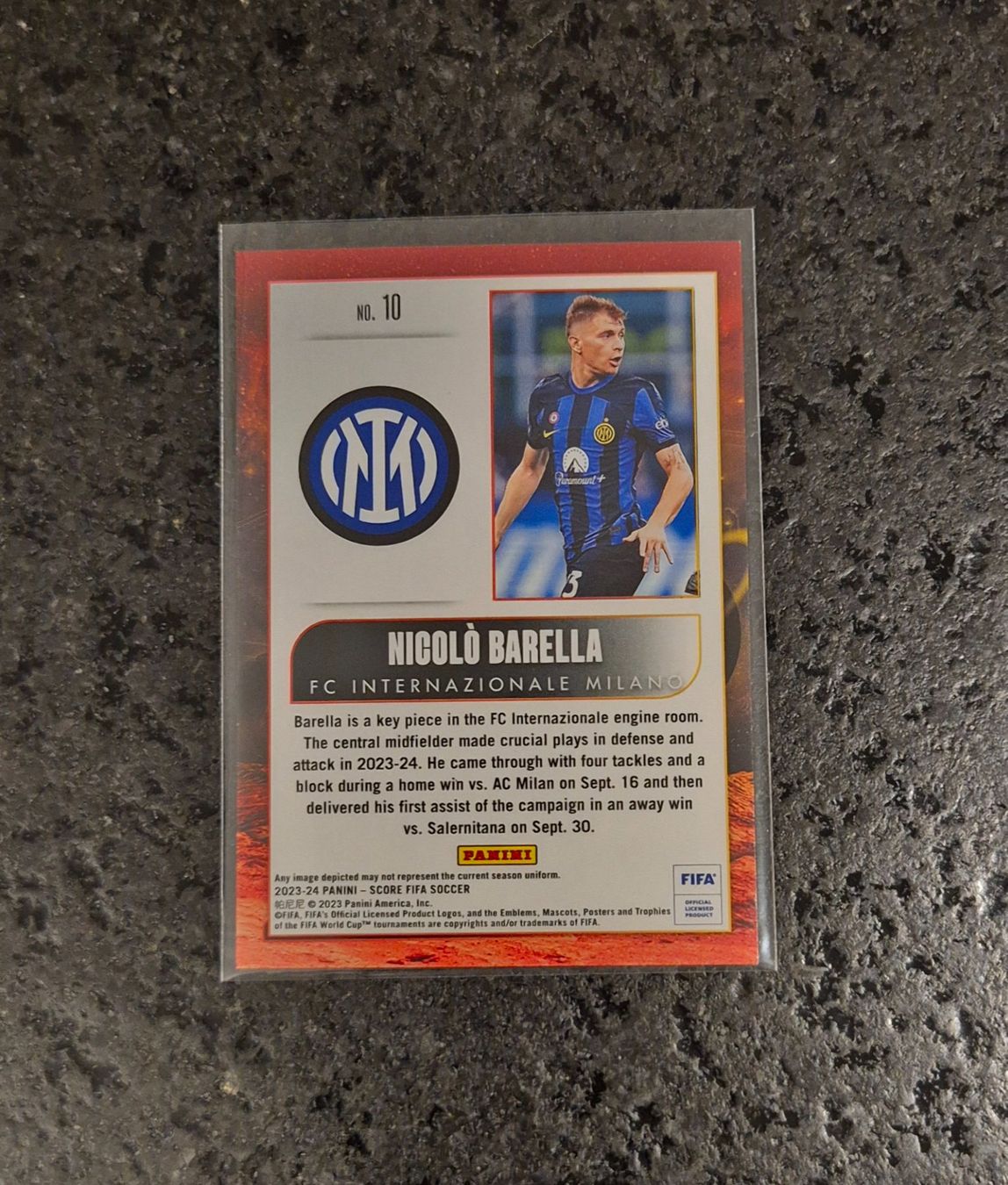 Topps Carte collezionabili: Nicolo Barella Case Hit - Inter Milan - Panini – Nuovo (secondo la descrizione) da Burg AG venduto da Danoe 1