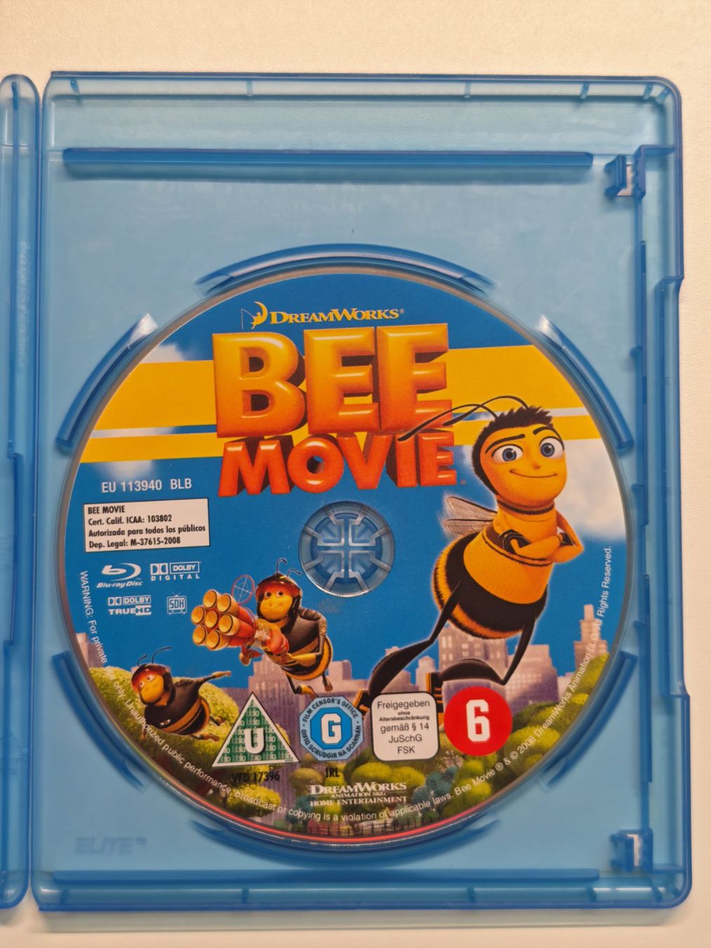 Tutti i DVDs: Bee Movie - Das Honigkomplott – Usato da Liestal venduto da Kratzilla 1