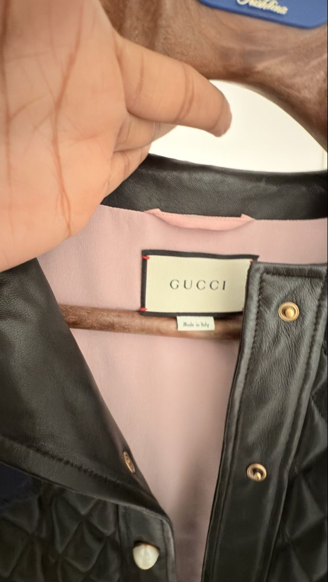 Giacche: Giacca Gucci in pelle trapuntata – Usato da Würenlingen venduto da eli_5qq5 2