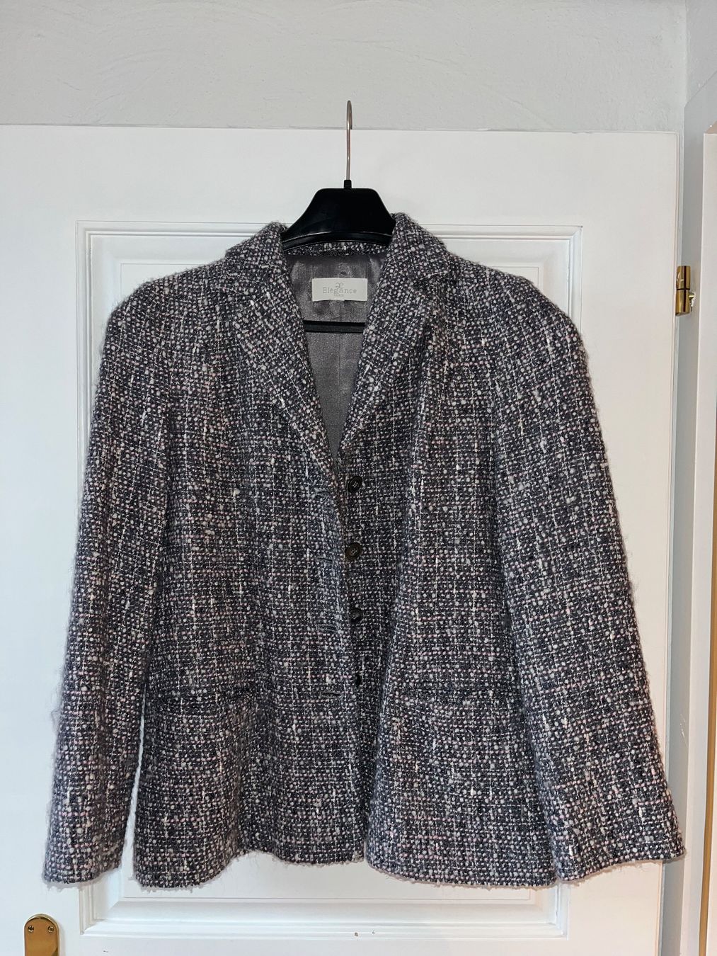 Giacche: Elégance Blazer, Tweed,  Grau , M(?) – Usato da Riet (Neftenbach) venduto da kim_gfw6