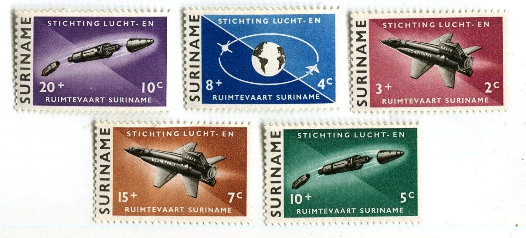 Alle Briefmarken: Briefmarken "Raumfahrt". Suriname. – Neu und originalverpackt aus Basel von Butsch5