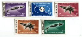 Briefmarken "Raumfahrt". Suriname.