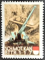 Soldatenmarke 2.WK, Schwere Mot Kanonen Bttr 117, Wi Art 291