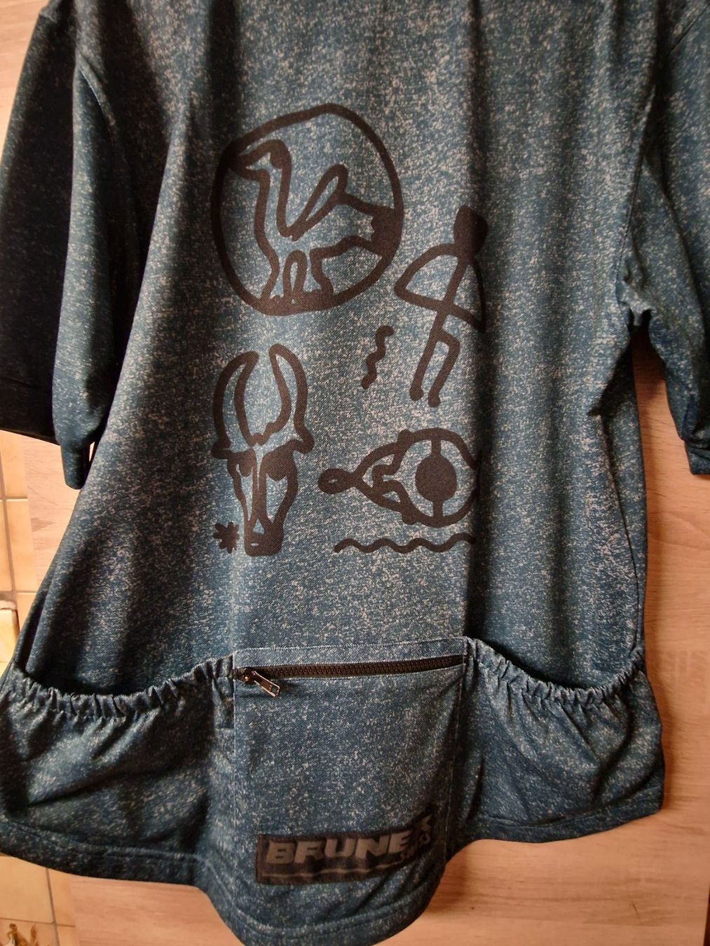 T-shirt: T-shirt vtt/course a pied – Usato da Les Bois venduto da ayanou04 1