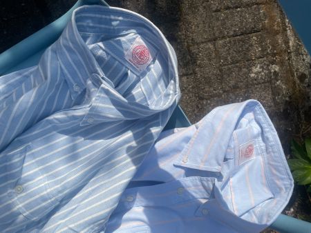 J. Press USA 🇺🇸 2x OCBD Sommer Hemden, Ivy Stil, Gr. XL