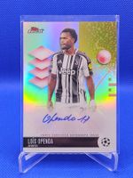 LOUIS OPENDA 2025/26 Topps UCC Finest Ref Autograph Juventus