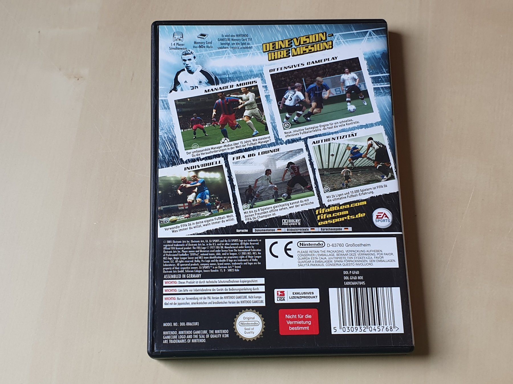 Nintendo Spiele: FIFA 06 – Gebraucht aus Stansstad von collectorsshop 1