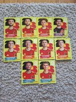 panini bilder belgien Nr. 2,4,5,7,11,12,14,17,18,19