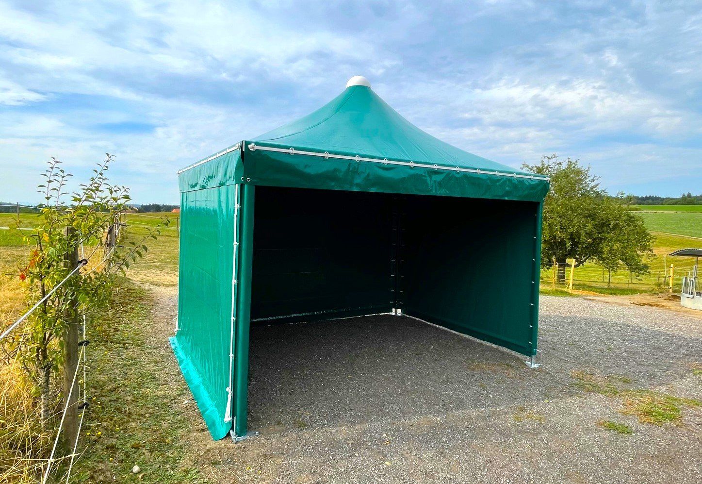 Accessori per la stalla: Texbau Weidezelt 5x4 Ascona – Nuovo e nell'imballaggio originale da Däniken SO venduto da TEXBAU_AG 5
