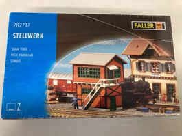 Faller Spur Z 282717 Bausatz Stellwerk neu in OVP