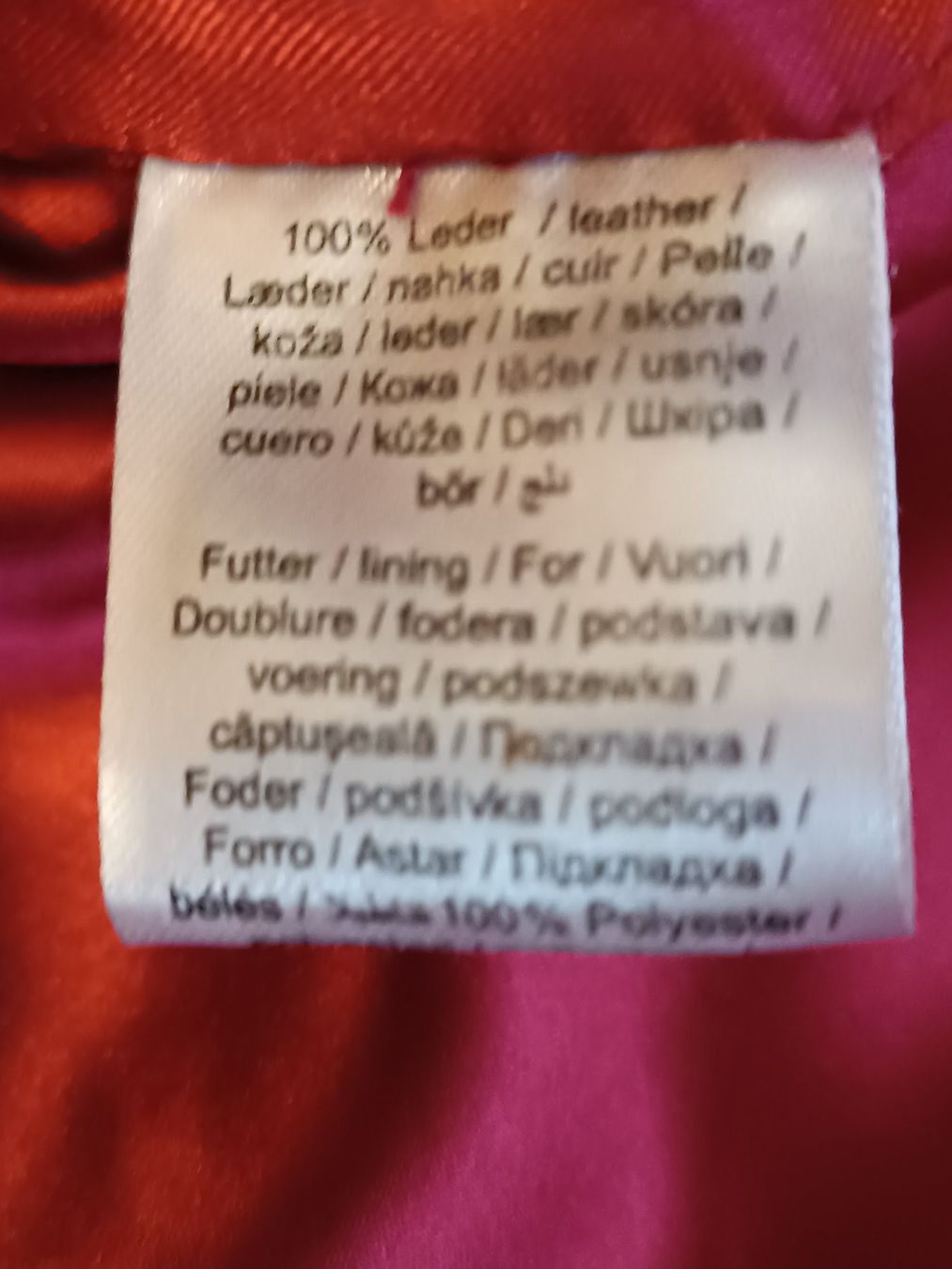Giacche: Lederjacke gefüttert rot – Nuovo (secondo la descrizione) da Horn venduto da sonjamenzi 6