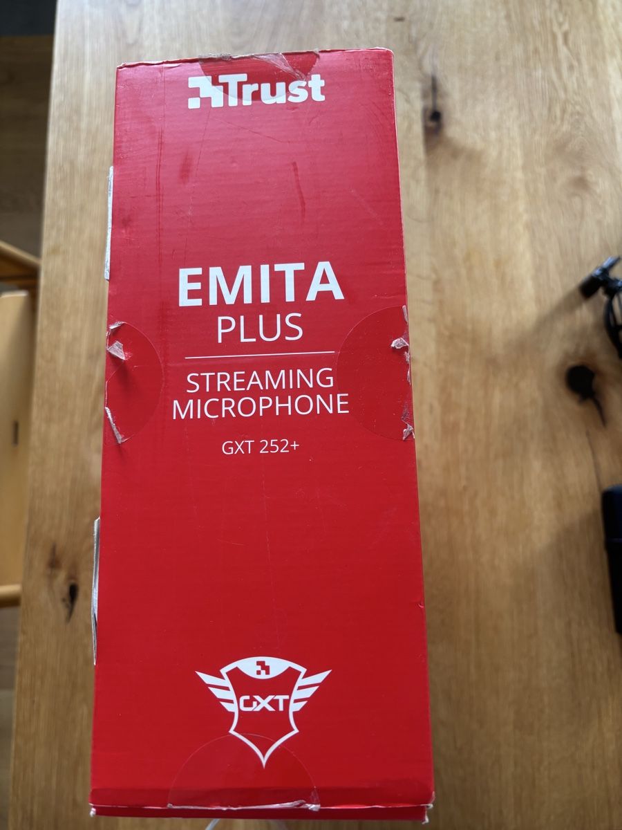 Trust Mikrofone: Streaming Mikrofon Trust Emita Plus GXT 252+ Set gebraucht – Gebraucht aus Birmensdorf ZH von Mb1000 1