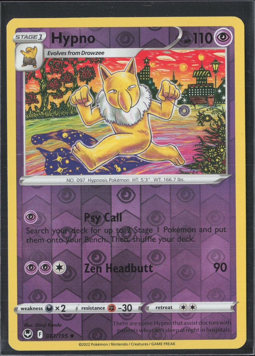 Pokémon Cartes à collectionner: POKÉMON / Hypno / Silver Tempest / Reverse 🇺🇸 – D'occasion à Herzogenbuchsee par TCG-High-Quality