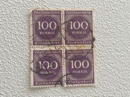 DR - Deutsche Reich Briefmarke