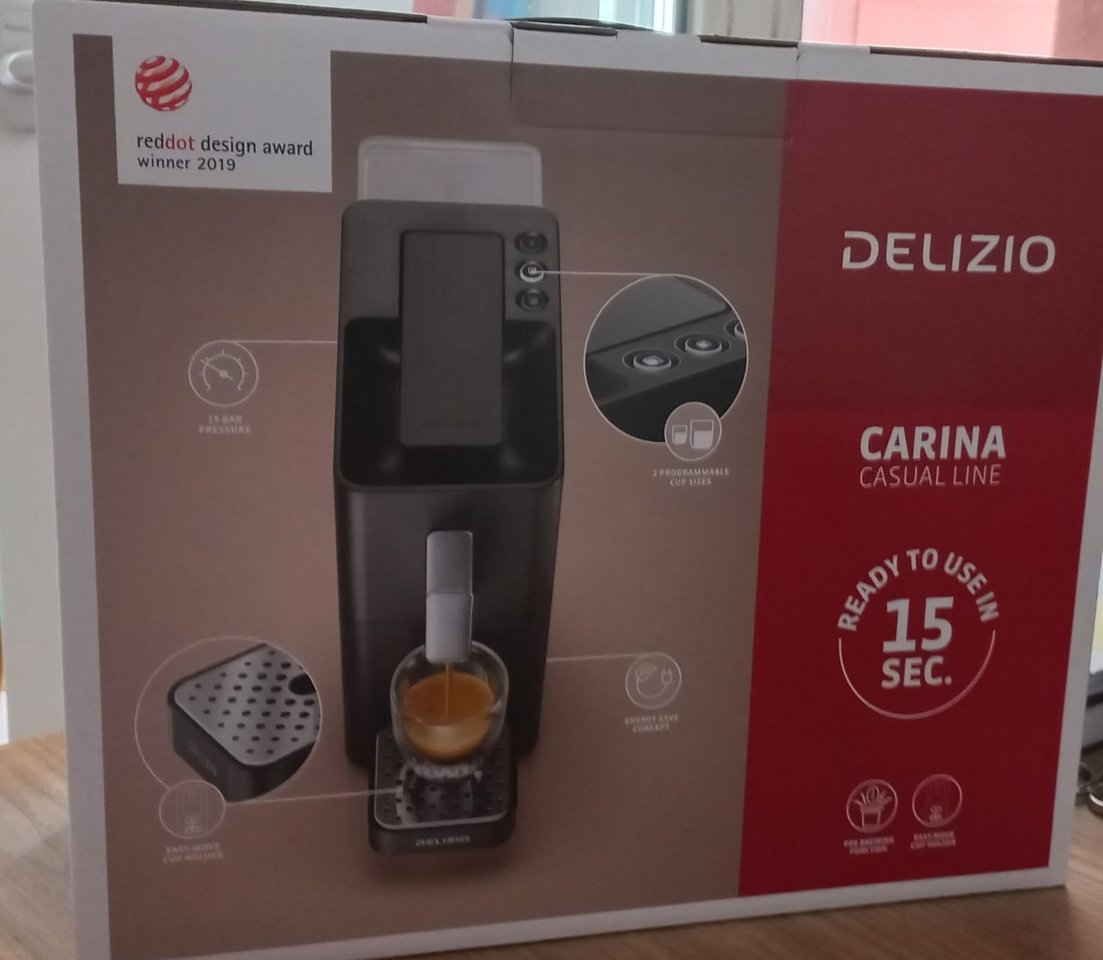 Delizio Machines à café & Machines à expresso: Kaffee-Kapsel Maschine , Neu ! – Neuf avec emballage d'origine à Aefligen par uwe_n2vk 1