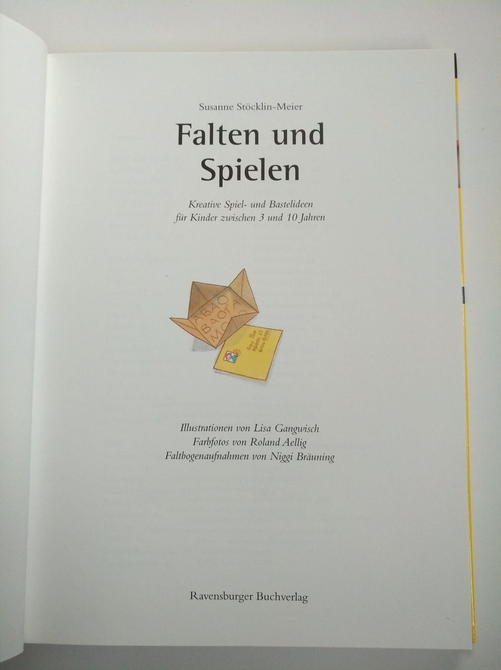 Libri: Falten und Spielen - Bastelbuch – Usato da Chur venduto da rh86424 1