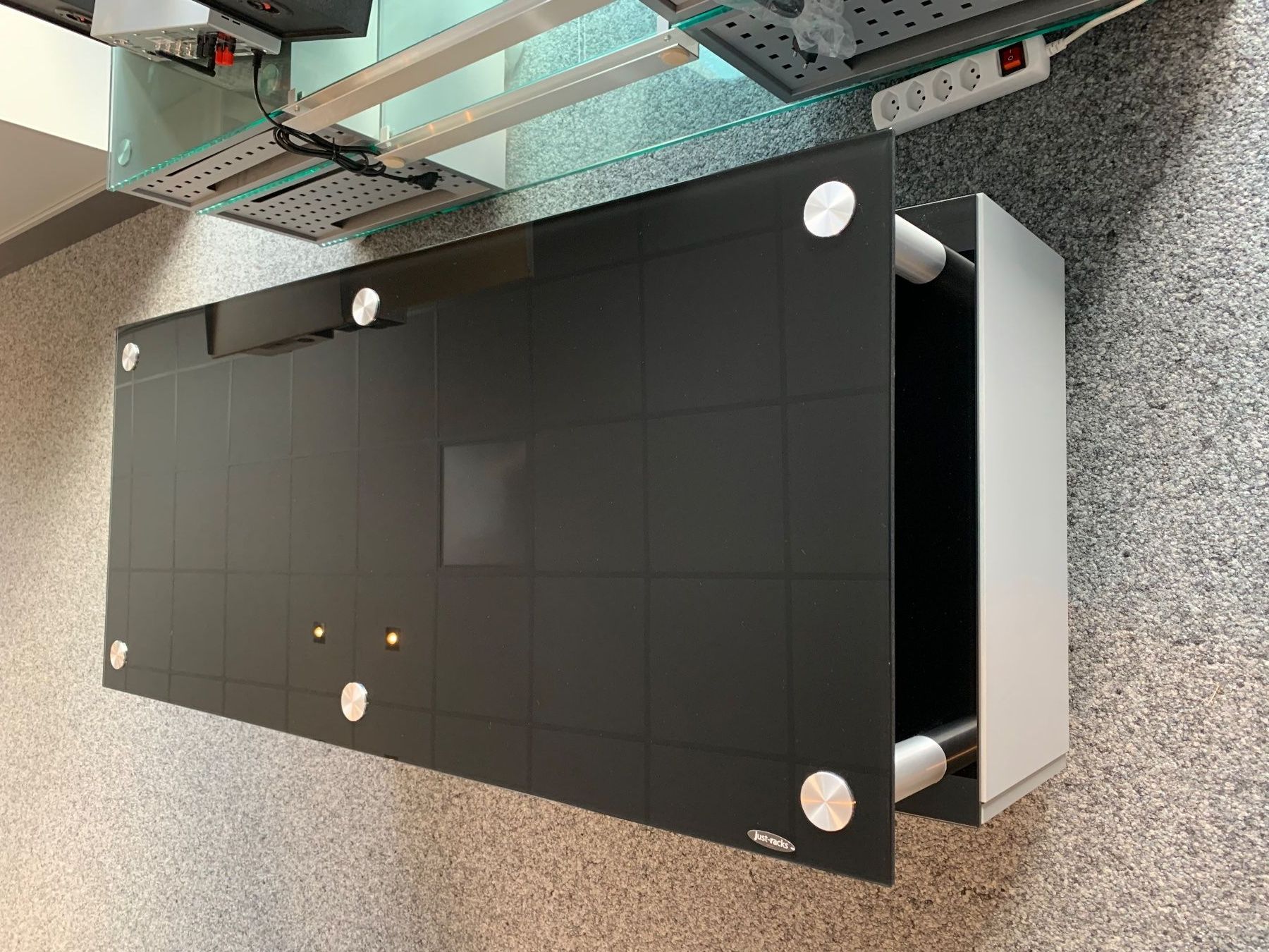 Spectral Mobili TV: Just Racks JRS 121 in silber – Nuovo (secondo la descrizione) da Freidorf TG venduto da DOSE61 2