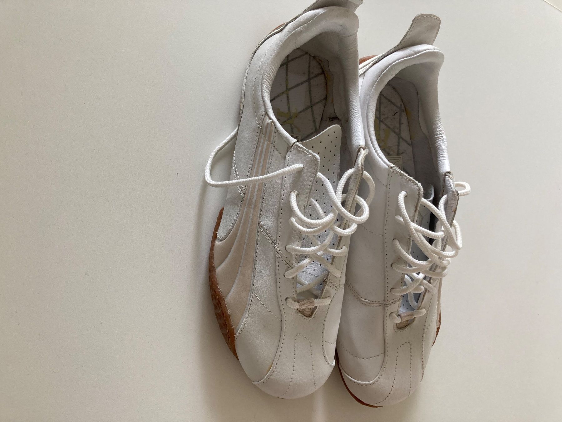 Puma Damenschuhe: Turnschuhe Puma weiss/beige – Neu (gemäss Beschreibung) aus Suhr von Papillon78 1