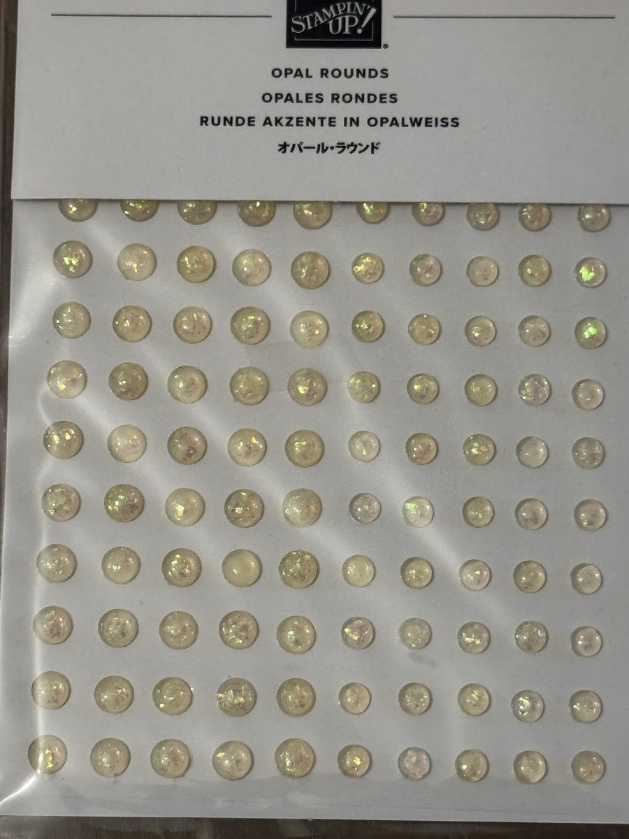 Stampin' up! Timbri: StampinUp  - Glitzersteine Opalweiss – Nuovo e nell'imballaggio originale da Greifensee venduto da Seq