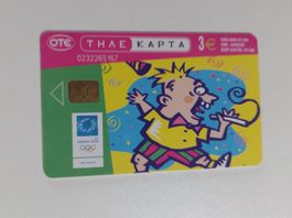 OTE Telefonkarte Athen 2004 Olympia