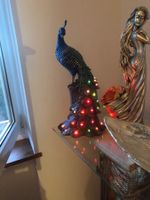 Pfauen Solar Lampe🦚mit Farbwechsel