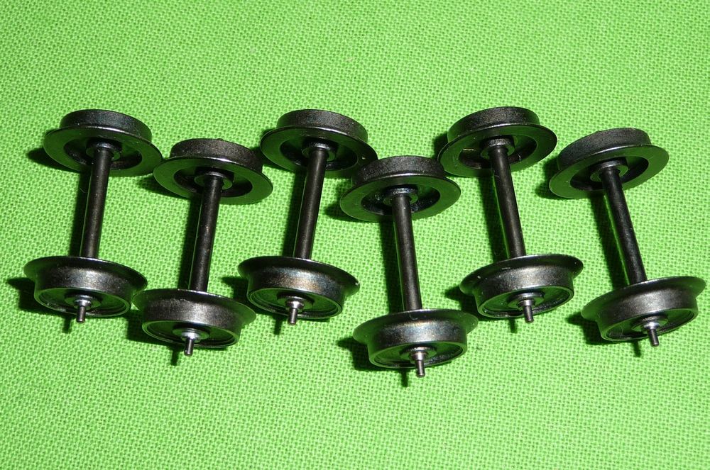 6 Stück Radsatz Nadellager Märklin 700100 NEU 10mmReif VK2-5 (Neu ...