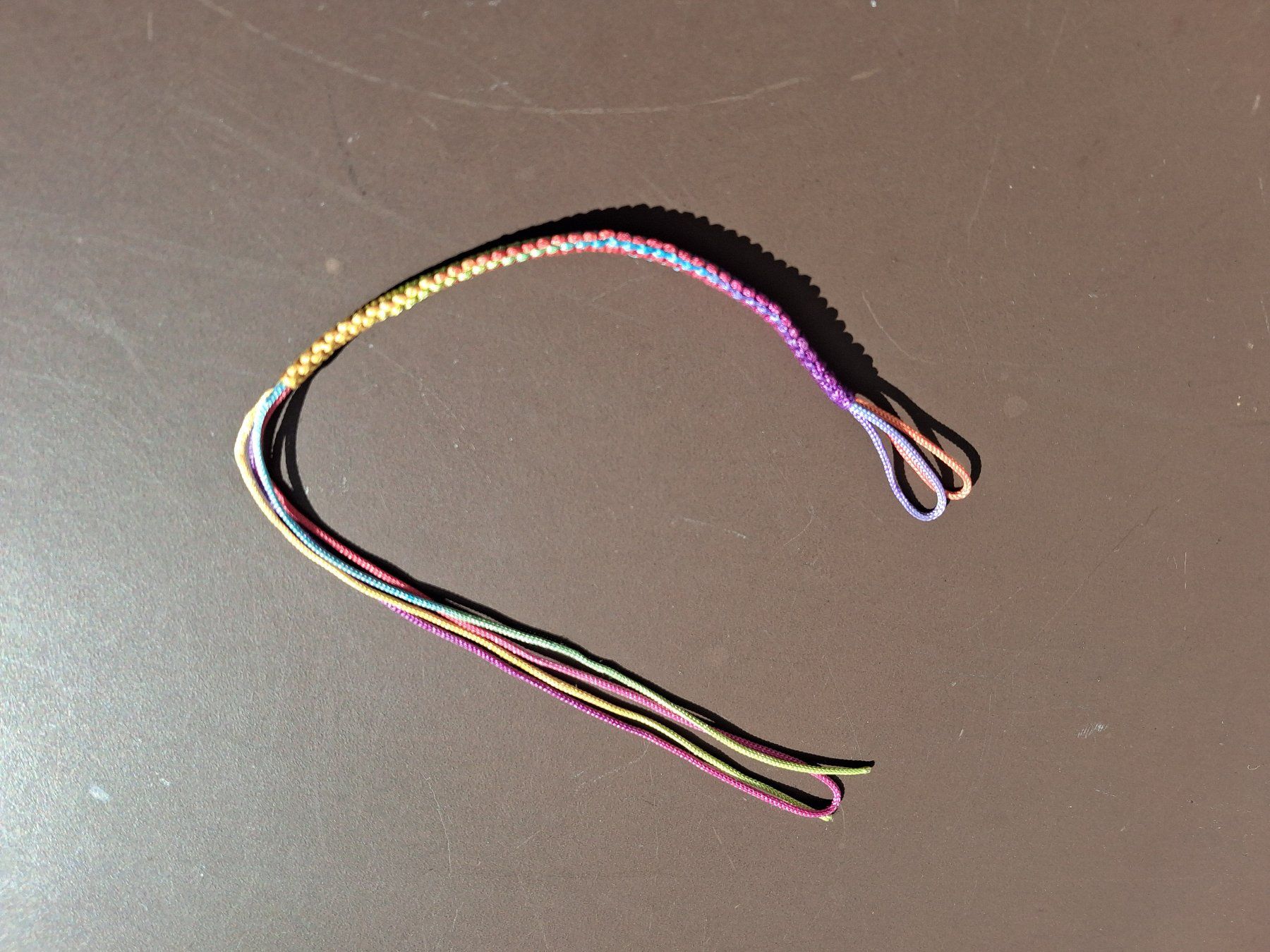 Armbänder & -reifen: 2x Stoff-Armband in Regenbogenfarben NEU – Neu und originalverpackt aus Wald ZH von e8e 8