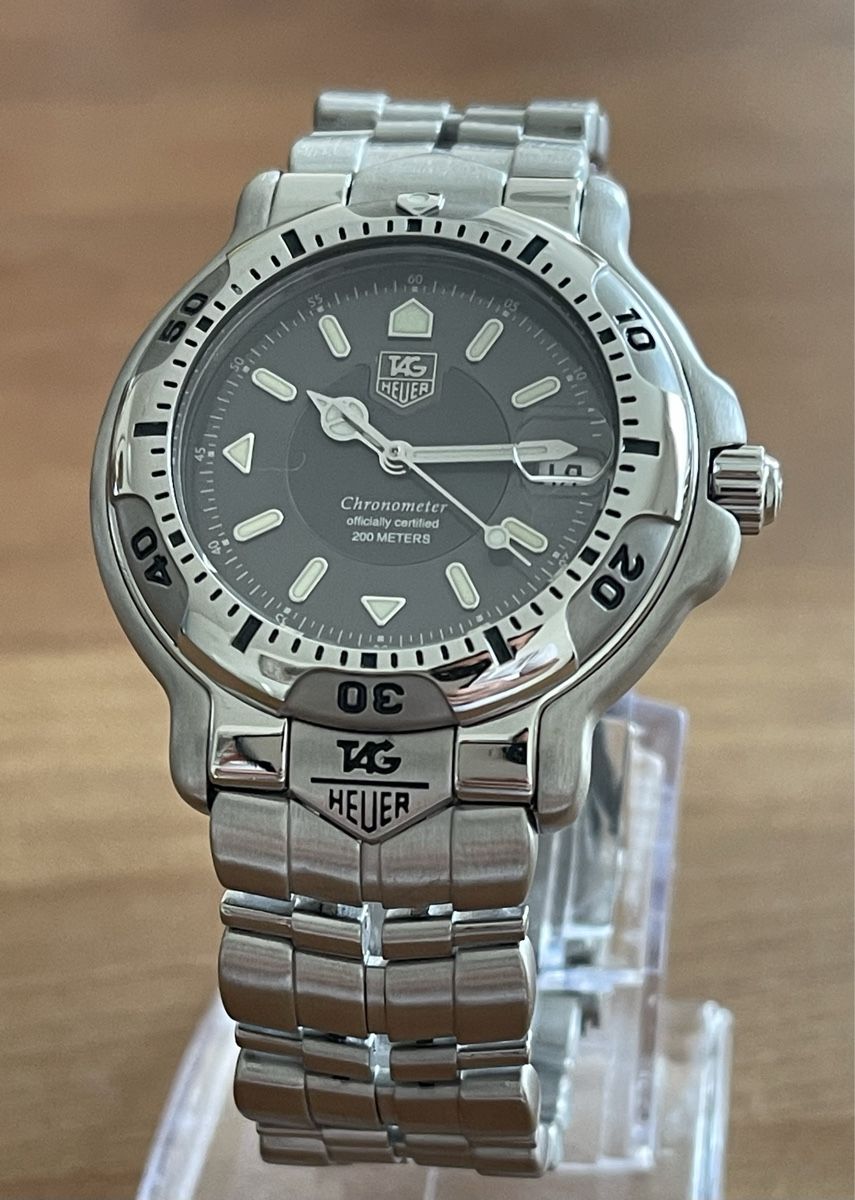 Tag Heuer Orologi: 1995 TAG Heuer 6000 Chronometer Automatic WH5112 revidiert – Usato da Embrach venduto da Canderau 5