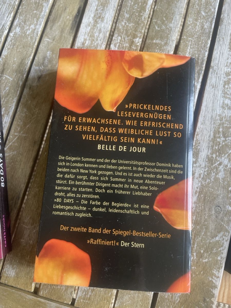 Libri: 2 Romane "80 Days": Farbe der Lust & der Begierde – Usato da Zürich venduto da ani_8d5j 2