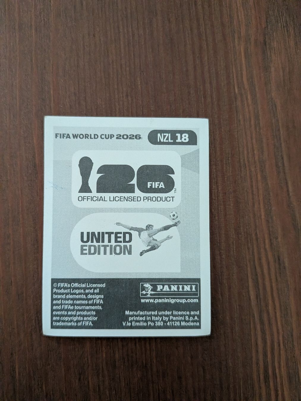 Panini Carte collezionabili: Panini Bild NZL 18 – Usato da Eschenbach SG venduto da SanFranciscoCalifornia 1