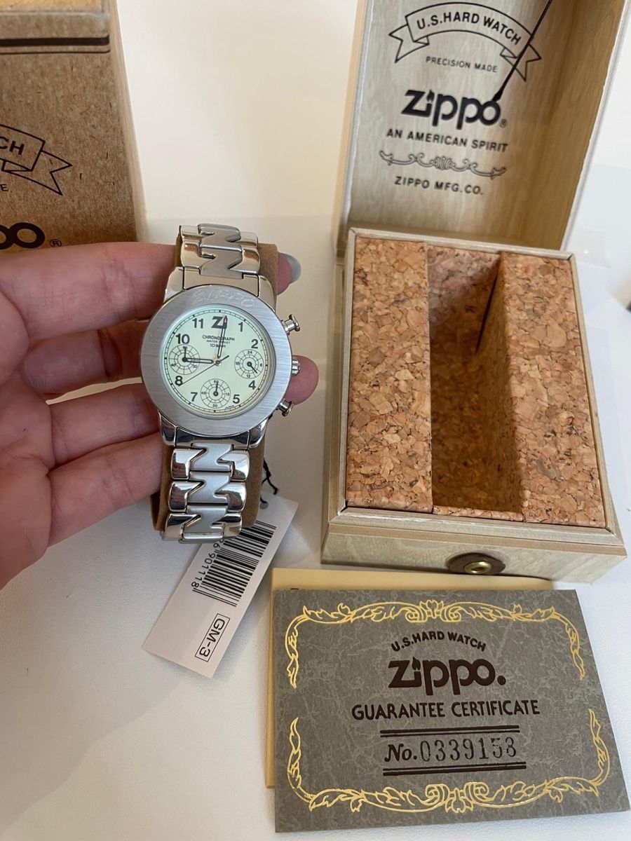 Orologi: Zippo Chronograph Armbanduhr mit Box – Nuovo e nell'imballaggio originale da Basel venduto da Ch2005 2