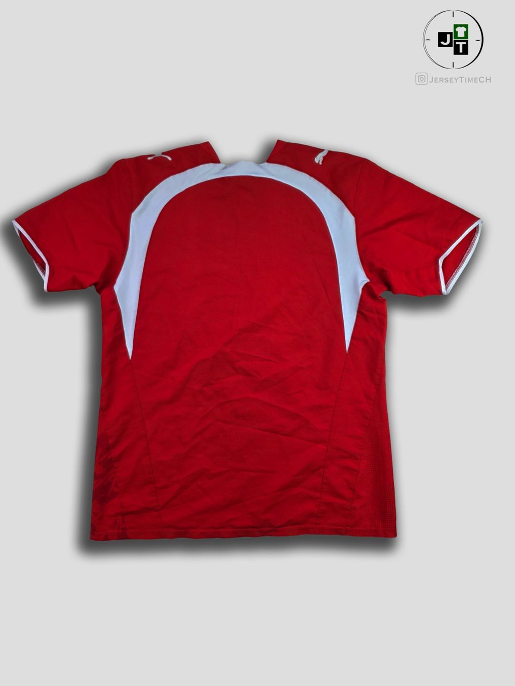 Puma Canottiere & Pantaloni: SCHWEIZ NATI 2006 TRIKOT M – Usato da Lüchingen venduto da Jersey_Time 1