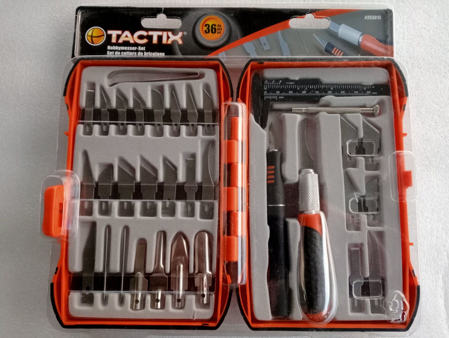 Kits de loisir créatif: 36 tig. TACTIX Hobbymesser Set – Neuf avec emballage d'origine à Zürich par sendbad